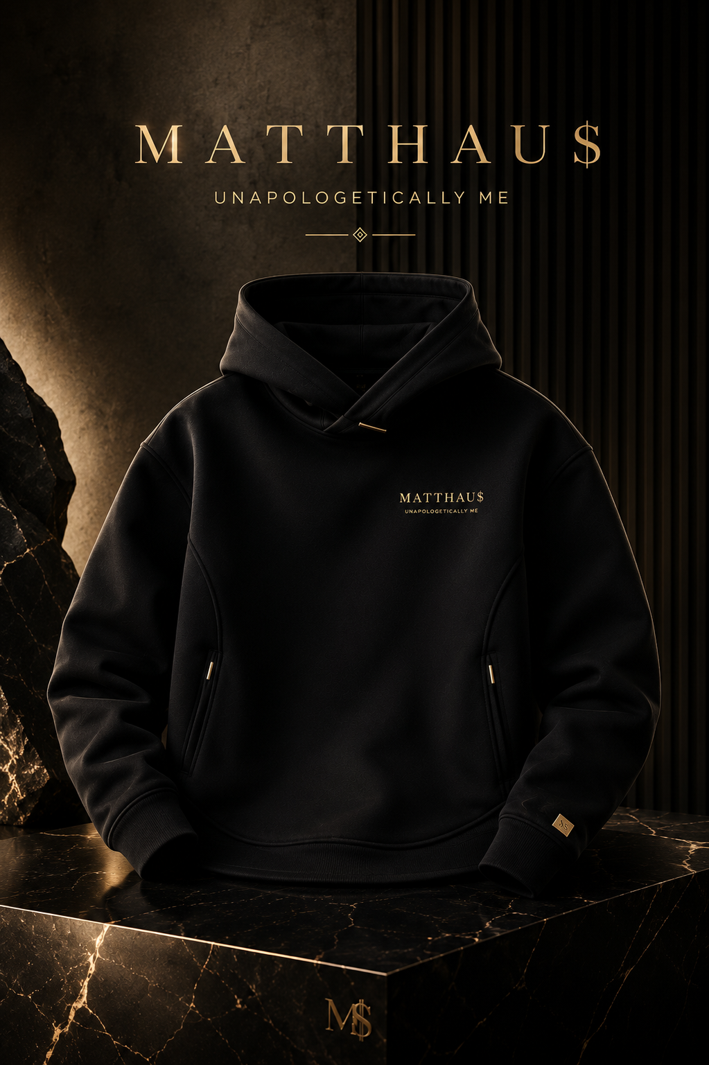 MATTHAU$ — “UNAPOLOGETICALLY ME” Luxury Hoodie