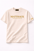 MATTHAU$ Signature Cream T-Shirt